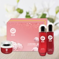 廣州膚潤化妝品有限公司玫瑰水潤靚顏套OEMODM貼牌定制加工